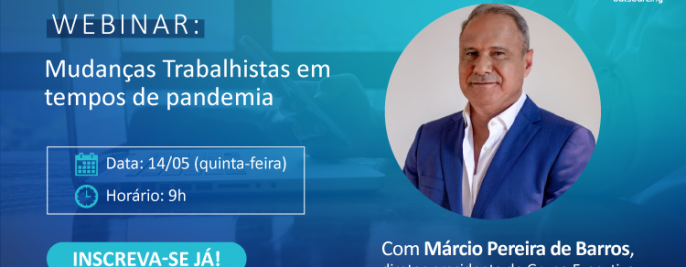 Foto Webinar gratuito: Mudanças Trabalhistas em tempos de pandemia